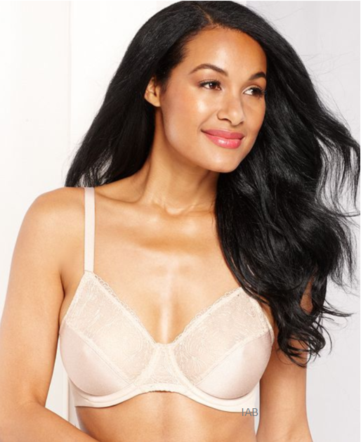 DISCONTINUED!! Bali Back Smoothing Minimizer Bra Style 3438 White 36D